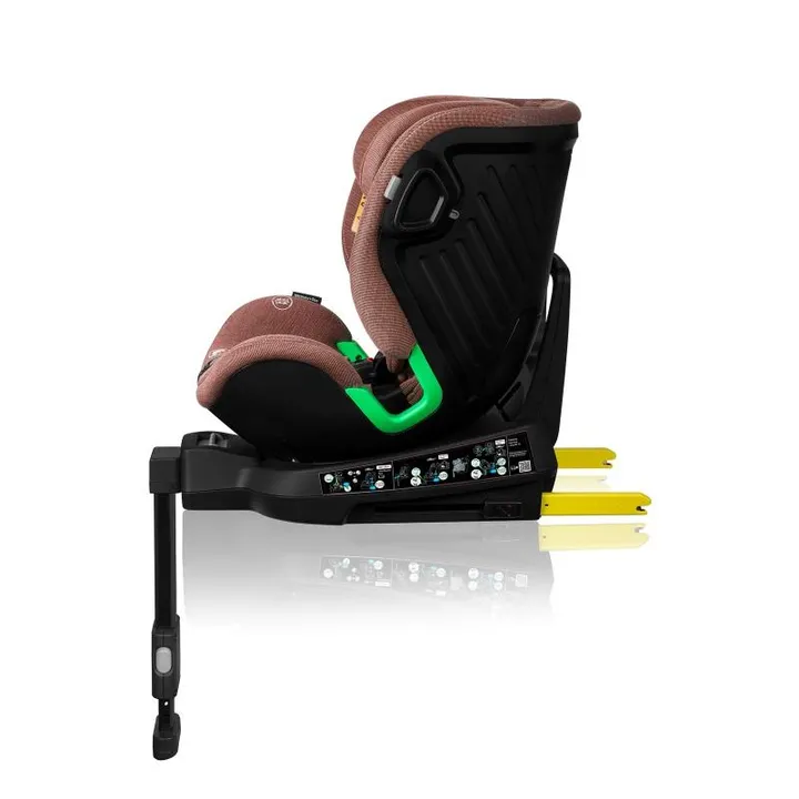 Дитяче автокрісло Lionelo HARMONY I-SIZE RED BRICK BAMBOO — Photo 5