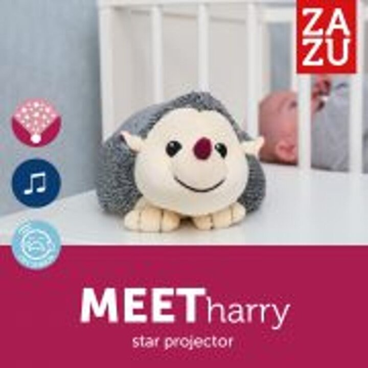 Зоряний проектор із заспокійливими мелодіями HARRY (Їжачок) Zazu — Photo 8