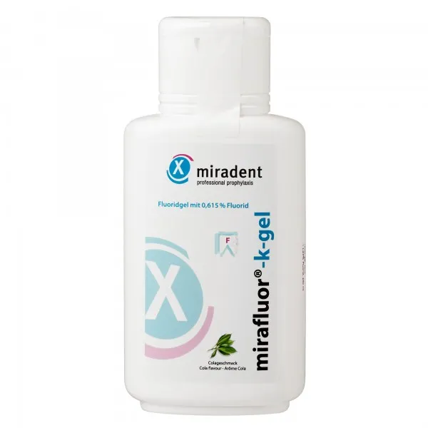 Фторидний гель Mirafluor k-gel (Cola), 0.615 % (250 мл), (Miradent)