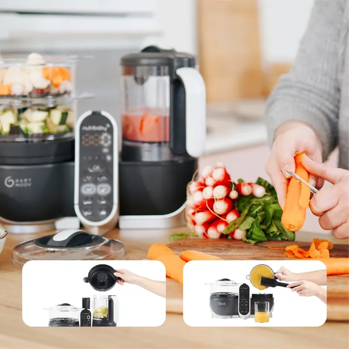 Блендер-пароварка Babymoov Nutribaby+ Grey — Photo 16