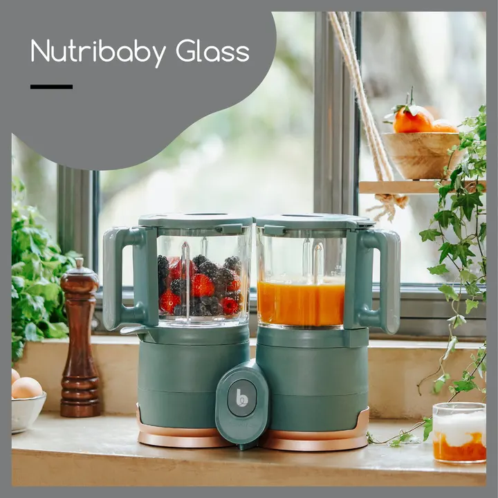 Блендер-пароварка Babymoov Nutribaby Glass — Photo 17