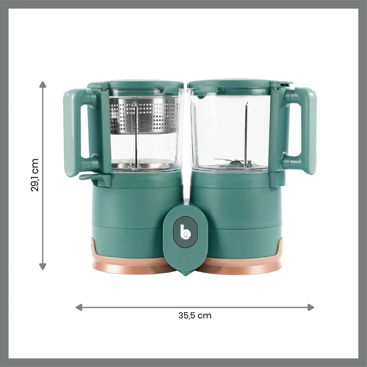 Блендер-пароварка Babymoov Nutribaby Glass — Photo 14