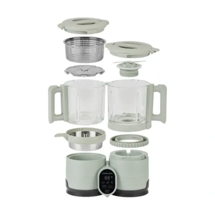 Блендер-пароварка Babymoov Nutribaby GLASS - селадон зелений — Photo 5