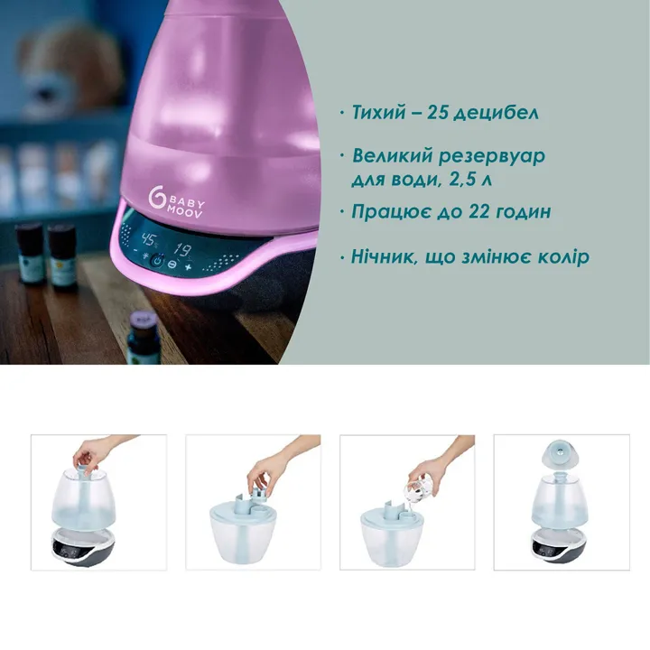 Зволожувач повітря Babymoov Hygro+ — Photo 10