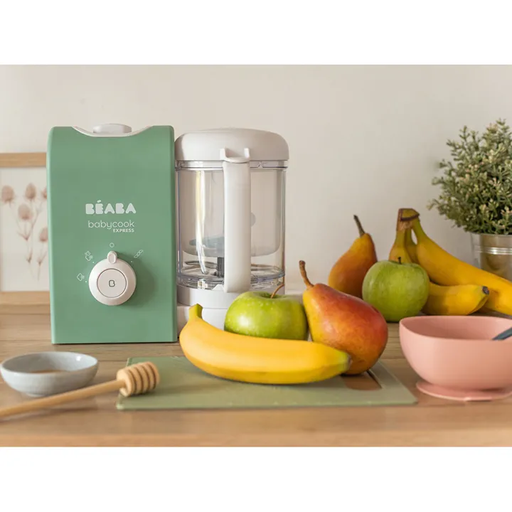 Пароварка - блендер Beaba Babycook Express оливковий, арт. 916301 — Photo 19