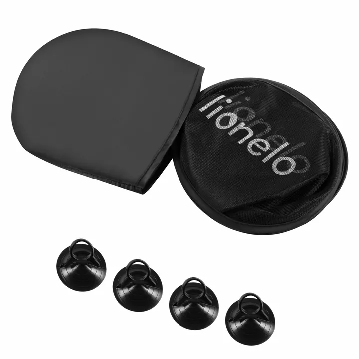 Сонцезахисні шторки, 2 шт. Lionelo Sunshade Black — Photo 8