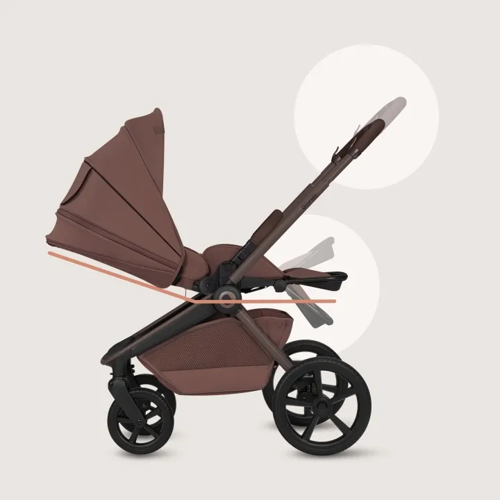 Універсальна коляска 2 в 1 Lionelo FREYA 2IN1 BROWN CHOCOLATE — Photo 14