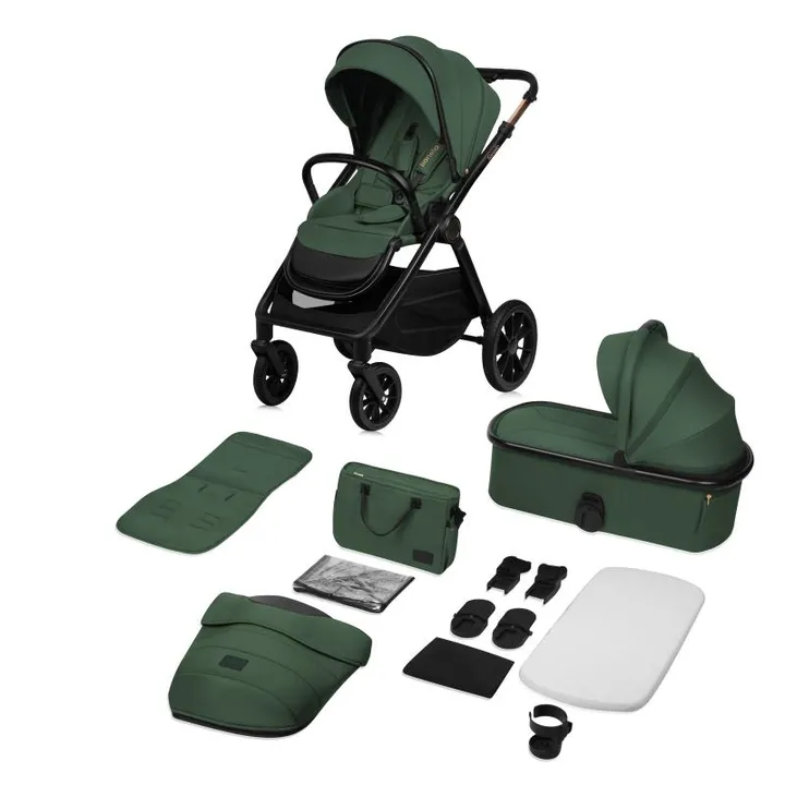Універсальна коляска 2 в 1 Lionelo LAYLA 2IN1 GREEN FOREST — Photo 9