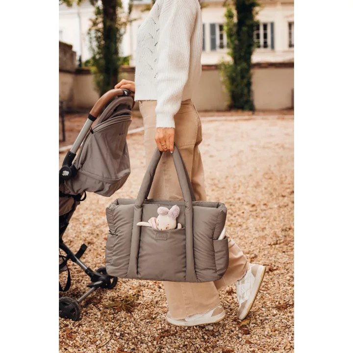 Сумка для мами Beaba Puffy Paris бежевий, арт. 940318 — Photo 20