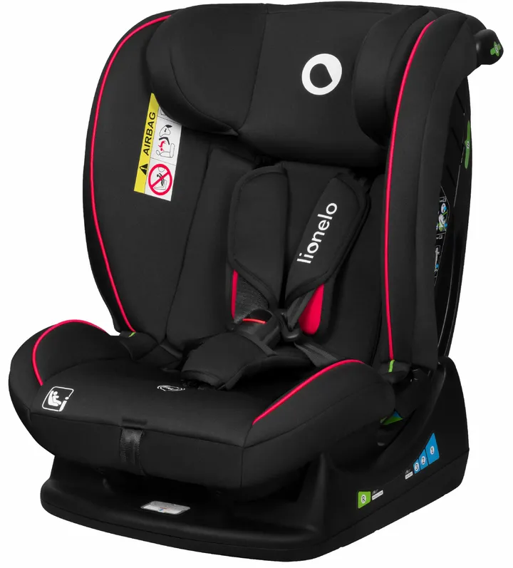 Дитяче автокрісло Lionelo AART I-SIZE BLACK CARBON RED — Photo 13