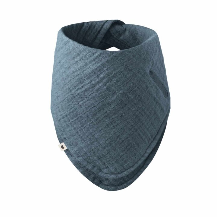 Мусліновий нагрудник BIBS Bandana Bib Petrol — Photo 18