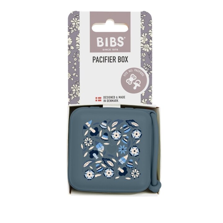 Контейнер для пустушок BIBS x Liberty Pacifier Box – Bobo Petrol — Photo 5