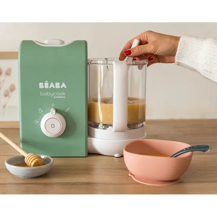 Пароварка - блендер Beaba Babycook Express оливковий, арт. 916301 — Photo 26