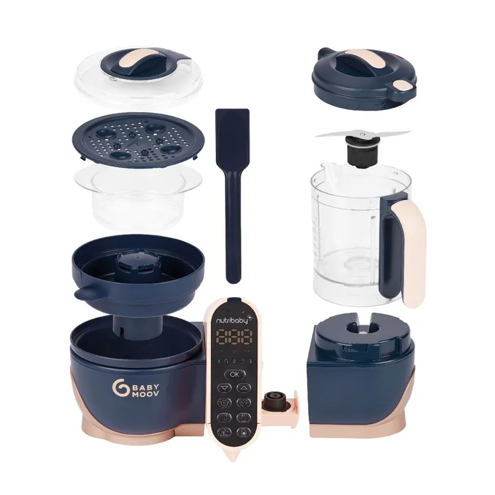 Блендер-пароварка Babymoov Nutribaby+XL Blue — Photo 8