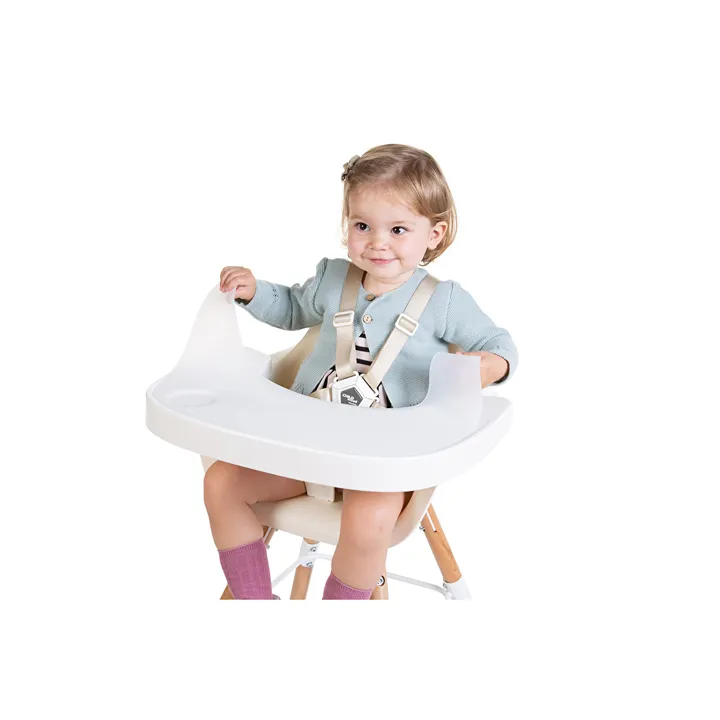 Столик до стільця для годування Childhome Evolu white, арт. CHEVOTSAW — Photo 13