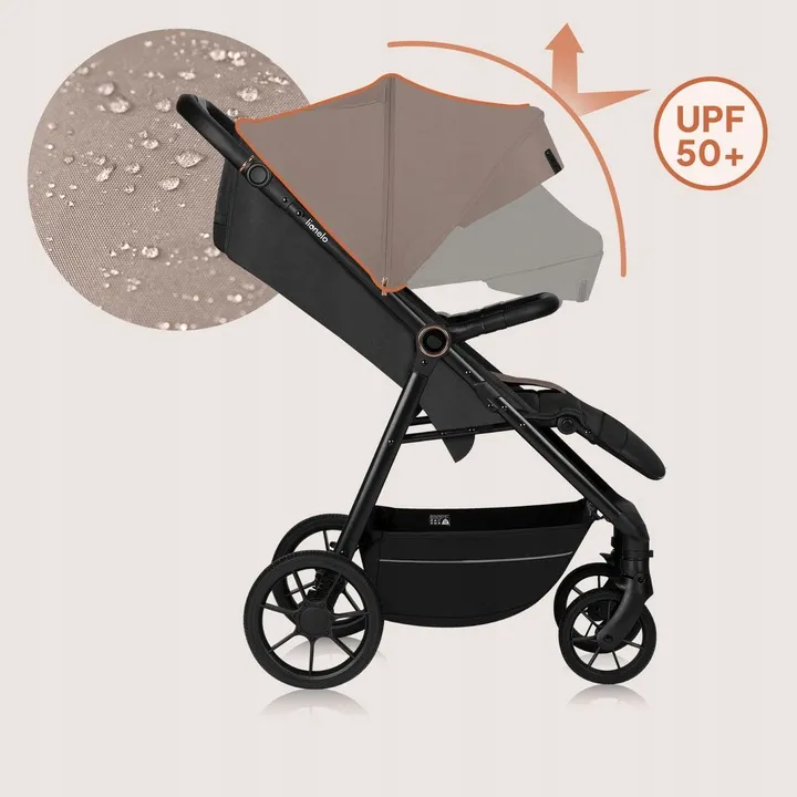 Прогулянкова коляска Lionelo MIRA BEIGE SAND — Photo 9