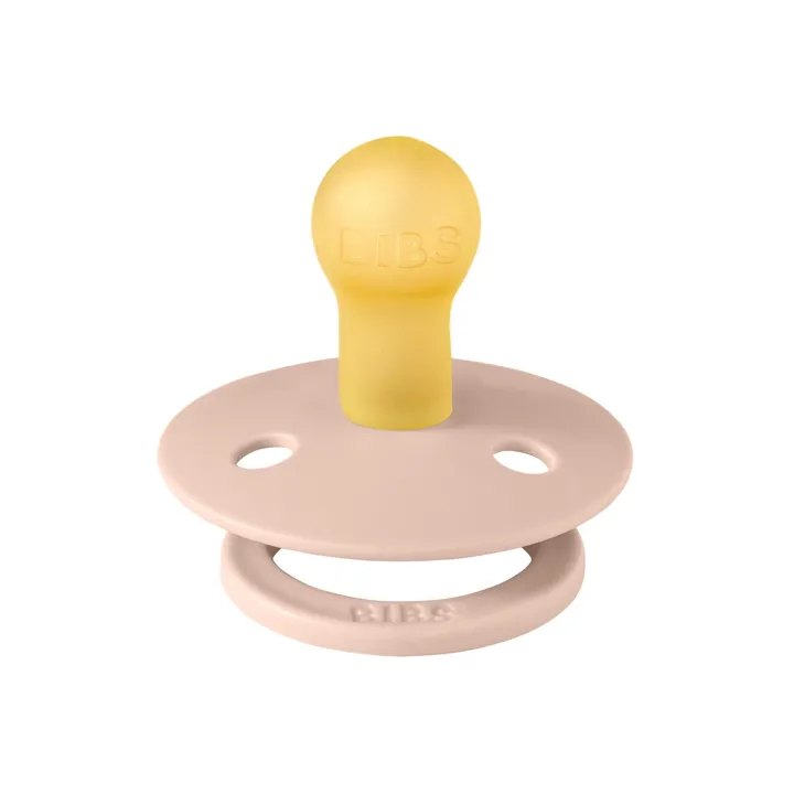 Пустушка Studio Colour Latex Round (кругла) Block – Blush / Ivory 6-18 міс. — Photo 7