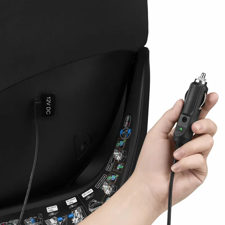 Дитяче автокрісло Lionelo BRAAM AIR I-SIZE BLACK CARBON — Photo 10