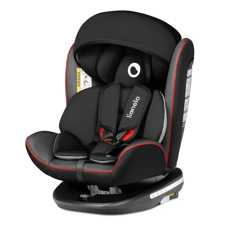 Дитяче автокрісло Lionelo BASTIAAN SPORTY BLACK — Photo 4
