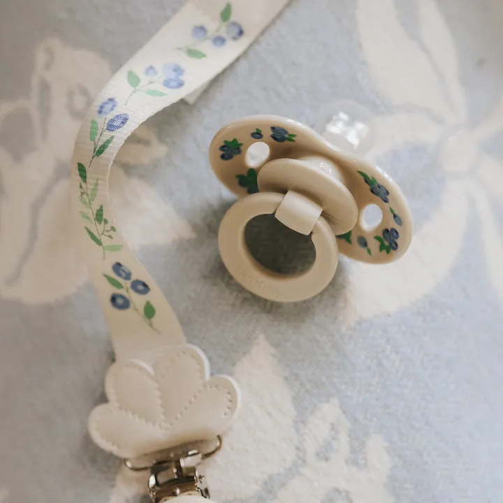 Плед Elodie Details Jacquard Blanket Blueberry Blue — Photo 13