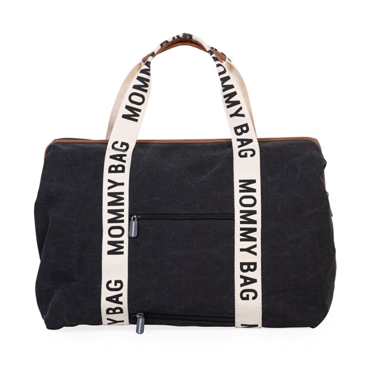 Сумка Childhome Mommy bag Signature canvas black — Photo 24