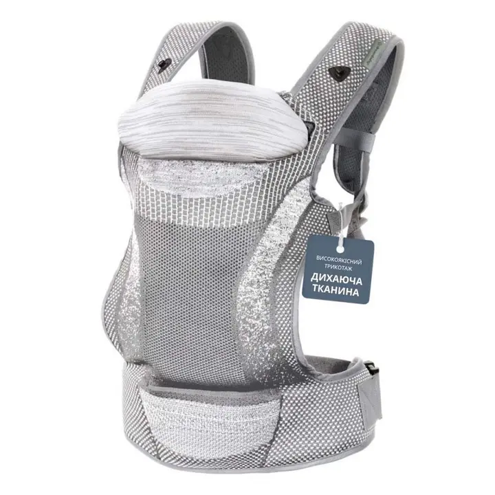 Рюкзак-переноска DreamBaby Inspire Grey — Photo 7