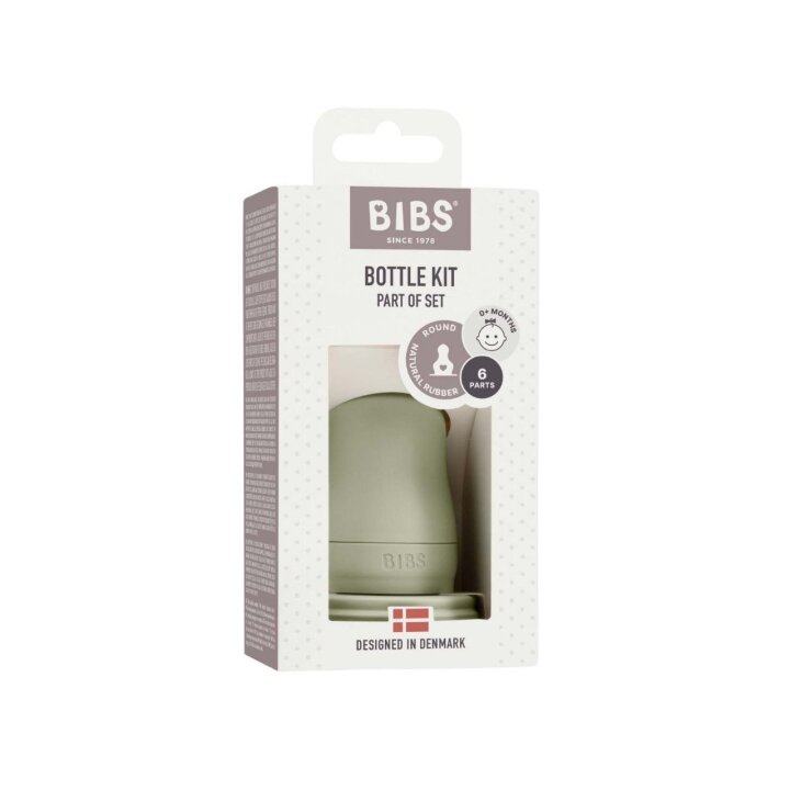 Змінний набір для пляшечки BIBS Bottle Kit 2 Sage — Photo 3