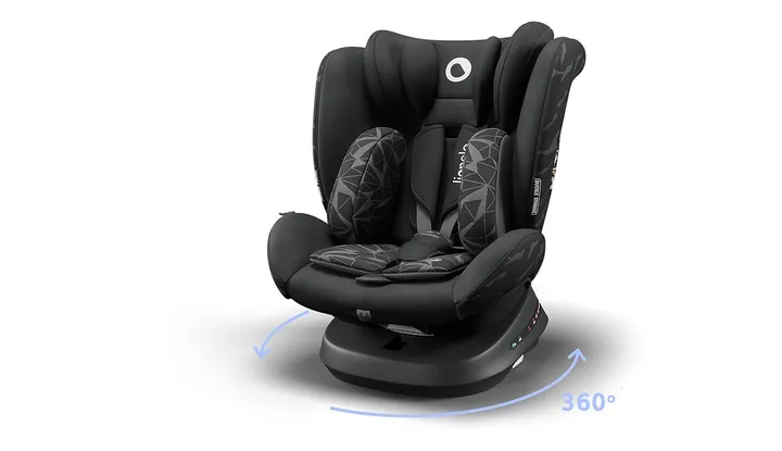 Дитяче автокрісло Lionelo BASTIAAN ONE BLACK ONYX — Photo 5