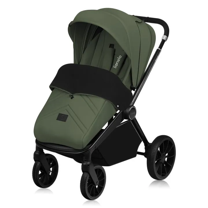 Універсальна коляска 3 в 1 Lionelo MIKA PLUS 3IN1 GREEN OLIVE — Photo 7