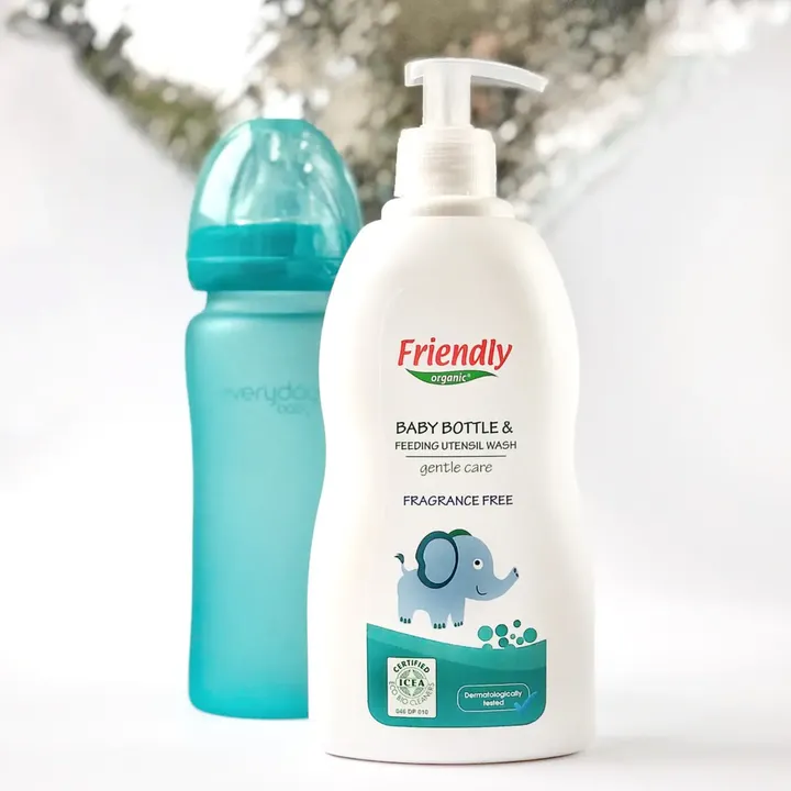 Органічний миючий засіб для дитячого посуду, пляшок, сосок Friendly Organic 500 мл — Photo 14