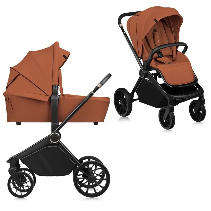 Універсальна коляска 2 в 1 Lionelo MIKA PLUS 2IN1 BROWN RUST — Photo 4
