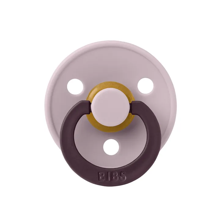 Пустушка Studio Colour Fusion Latex Round (кругла) – Dusky Lilac/Plum 0-6 міс. — Photo 3