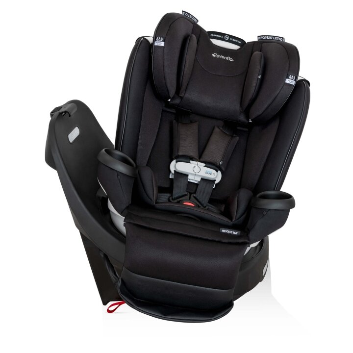 Автокрісло Evenflo Gold SensorSafe Revolve 360 LX - Onyx Black (група від 1,8 до 54,4 кг) — Photo 30