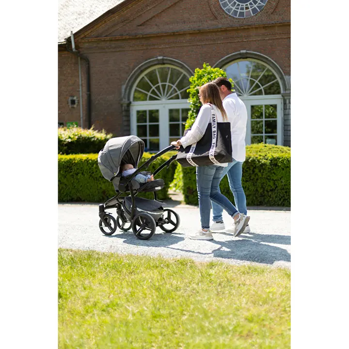 Сумка Childhome Family bag canvas black, арт. CWFBSCBL — Photo 25