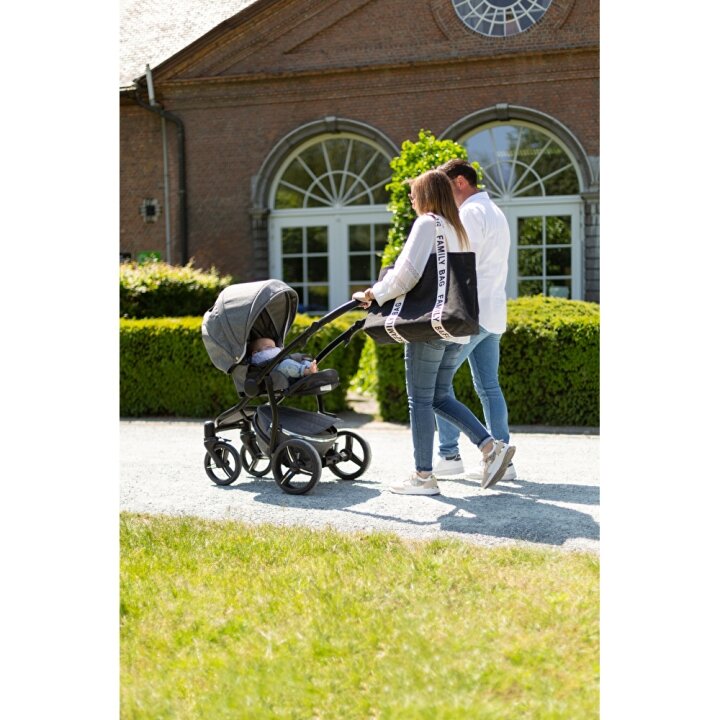 Сумка Childhome Family bag canvas black — Photo 27