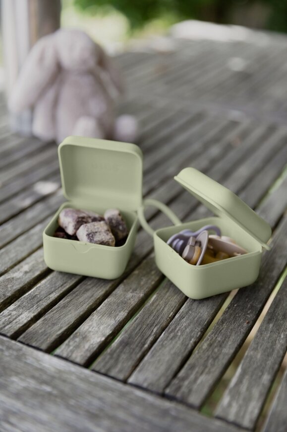 Контейнер для пустушок BIBS Pacifier Box Hunter Green — Photo 19