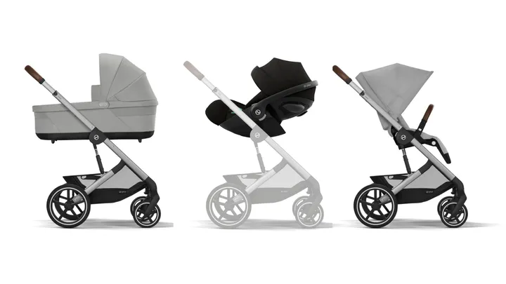 Коляска Cybex Balios S Lux 3 в 1 Stone Grey — Photo 7