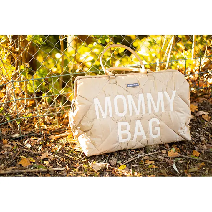Сумка Childhome Mommy bag puffered beige, арт. CWMBBPBE — Photo 26