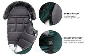 Зимовий конверт Bair Iceberg Jungle Green — Photo 5