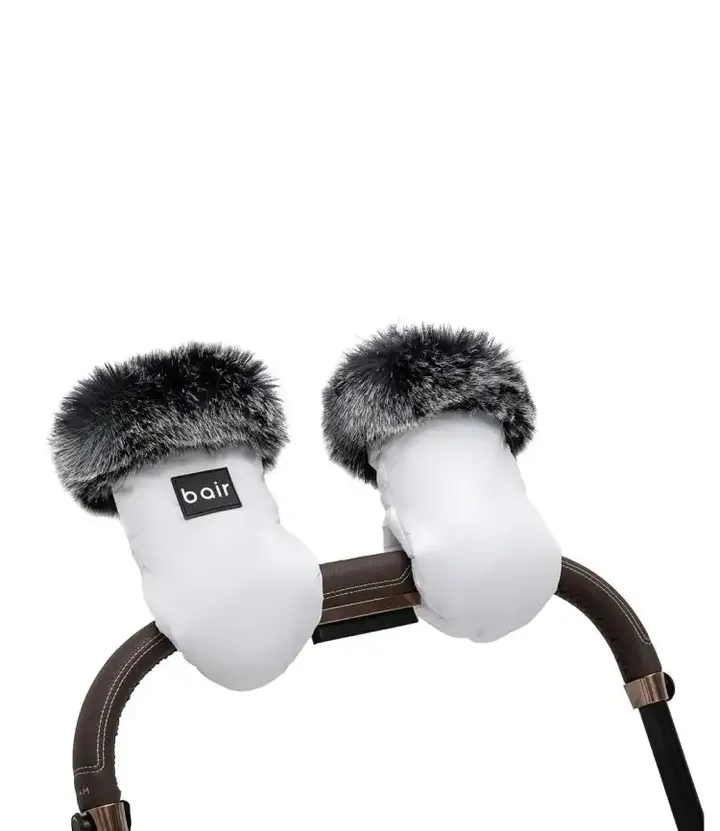 Рукавиці на коляску Bair Northmuff White Swan — Photo 3