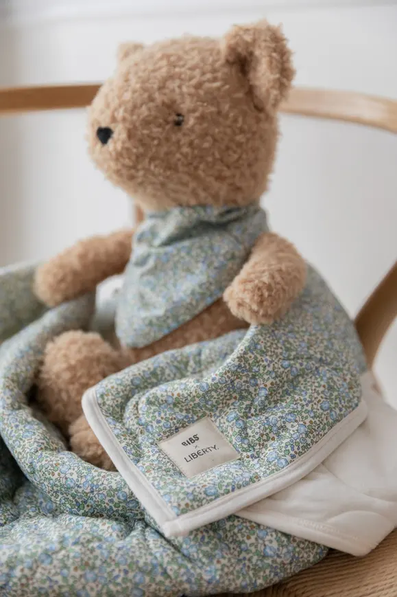 Стьобана ковдра BIBS x Liberty Quilted Blanket Eloise-ivory — Photo 18
