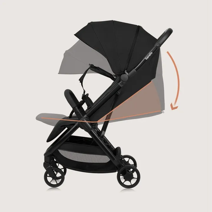 Прогулянкова коляска Lionelo JULIE AIR BLACK ONYX — Photo 9