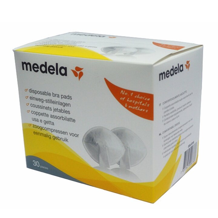 Вкладиші однорозаві для бюстгальтера Medela Disposable Nursing Pads 30 шт — Photo 9