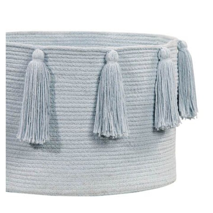 Кошик Lorena Canals Tassels Soft Blue 30 x 45 x 45 — Photo 7