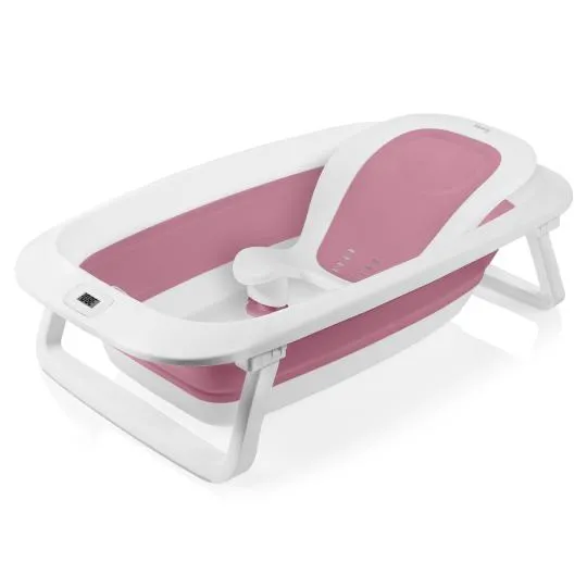 Дитяча ванночка Lionelo BABYBUBBLE PINK MAGNOLIA — Photo 4