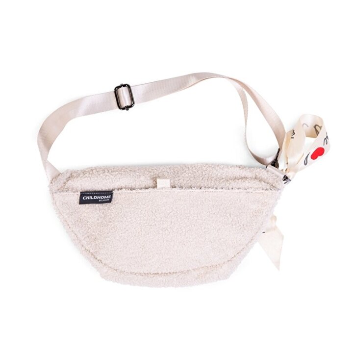 Сумка через плече Childhome Banana bag teddy white — Photo 17