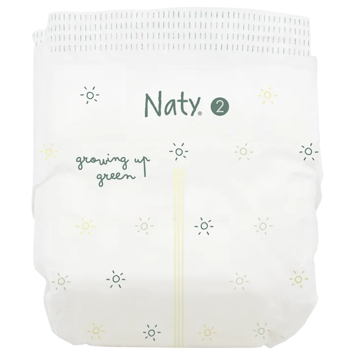 Одноразові дитячі підгузки BioEmbrace "NATY". Розмір 2 (3-6 кг.), 33 шт. в упаковці. — Photo 15