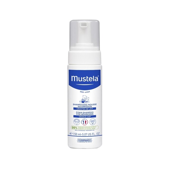 Пінка-шампунь для новонароджених MUSTELA (Мустела) Foam Shampoo for Newborns 150 мл