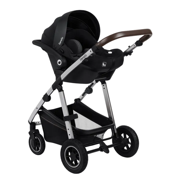 Універсальна коляска 3 в 1 Lionelo AMBER BLACK SILVER — Photo 9