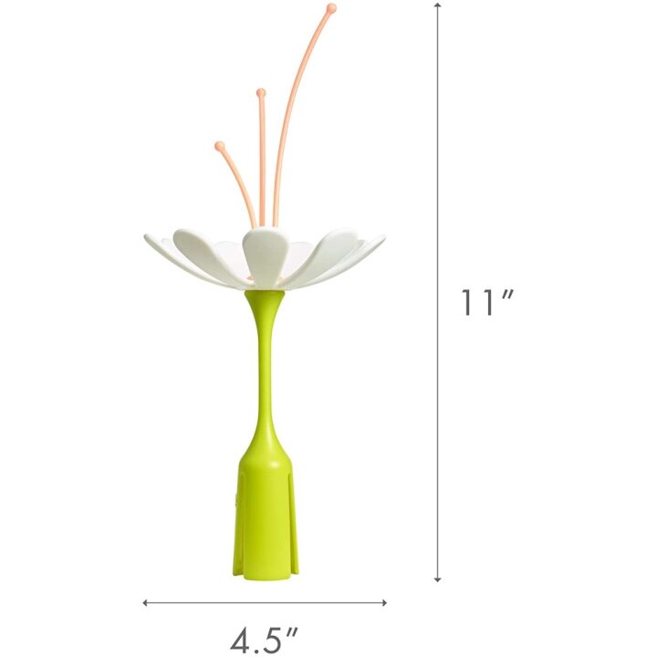 Аксесуар для сушарки Квітка Stem (біло-рожевий) Boon — Photo 5